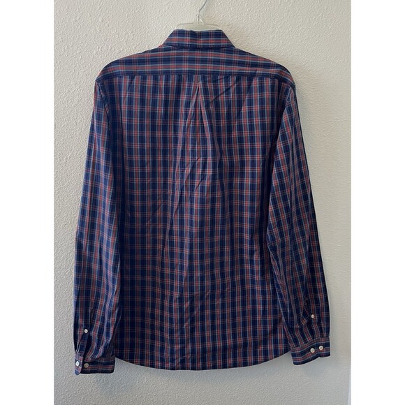 Scotch & Soda Men’s Button Up Shirt Size L Plaid Long Sleeve Preppy Classic - Picture 7 of 14